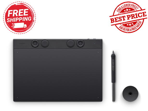 Wacom Intuos Pro Medium PTK670 Graphics Drawing Tablet (Model 2025)